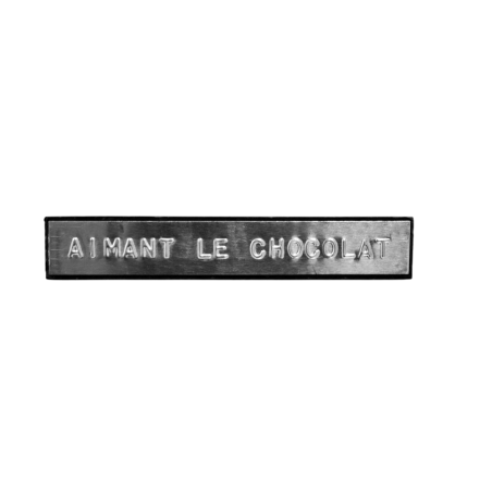Aimant humoristique "aimant le chocolat" »