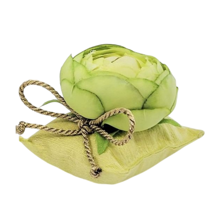 Coussin fleur anis à parfumer – Atelier Catherine Masson