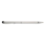 Stylo tactile pour agenda  blanc et argent