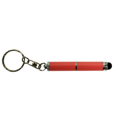 Stylo tactile porte clés rose