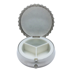 Pilulier rond Capsule de bouteille "Z zero sugar"