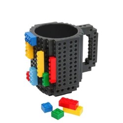 Mug Build on Brick gris-...