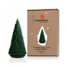 Bougie Sapin Noël Vert Metal -Candellana