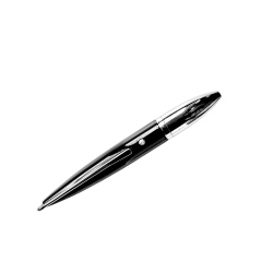 Stylo noir et argent