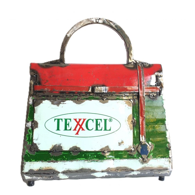 Sac Sculpture en métal "TEXXCEL"