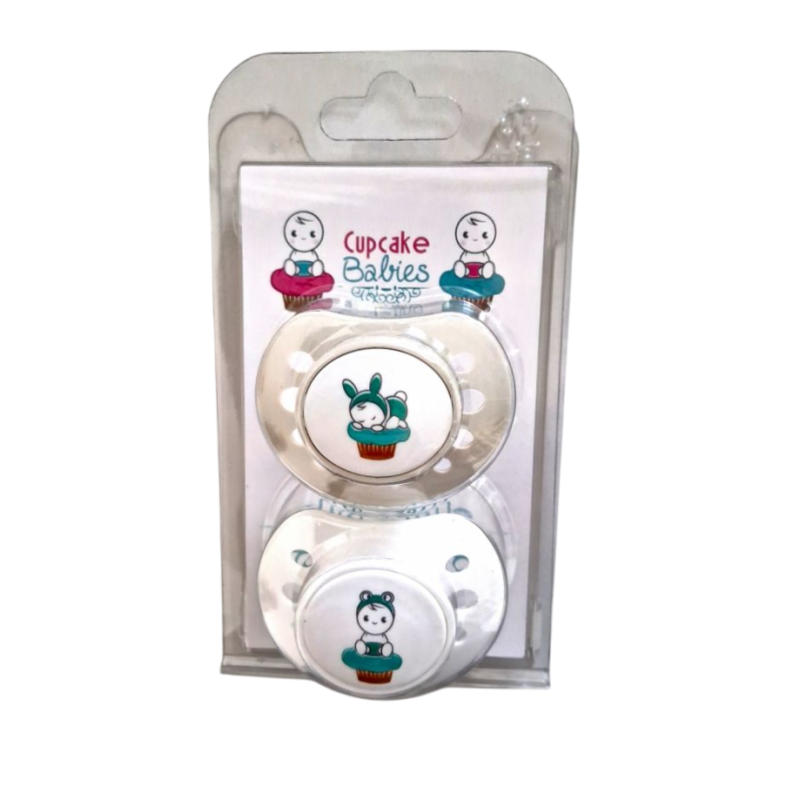 Double pack sucettes Cupcake Babies