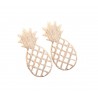 Boucles d'oreilles Ananas Doré Timi