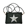 Pochette Noire avec étoile pailletée