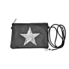 Pochette Noire avec étoile pailletée