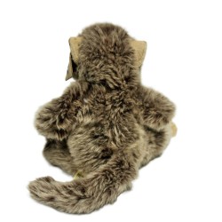 Peluche WWF Bébé singe Marron 23 cm