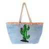 Sac de plage Cactus "Mademoiselle Citron"