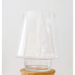 Vase terrarium photophore