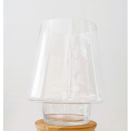 Vase terrarium photophore