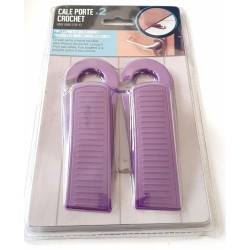 Cale-porte crochet en silicone