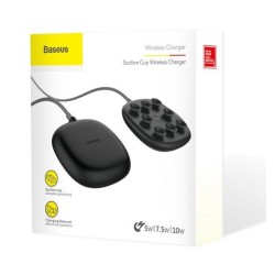 CHARGEUR À INDUCTION AVEC VENTOUSES - BASEUS