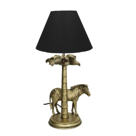 lampe de table zebre sans abat-jour