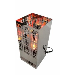Lampe Flamme Luxa Tartan...
