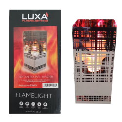Lampe Flamme Luxa Tartan Square Brazier
