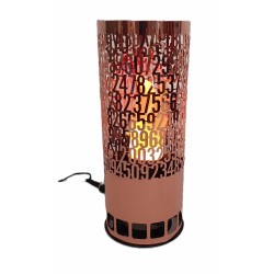 LAMPE FLAMME LUXA NUMBERS CUIVRE