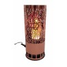 LAMPE FLAMME LUXA NUMBERS CUIVRE
