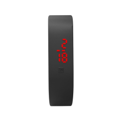 Montre Led Original rosso corallo- TOO LATE