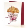 Carte « bouquet de raisins blancs » Christine Thouzeau