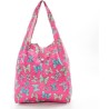 Sac cabas pliable Rose "Papillons" – Eco Chic