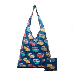 Sac cabas pliable Bleu...