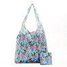 Sac cabas pliable Bleu "Flamants" – Eco Chic