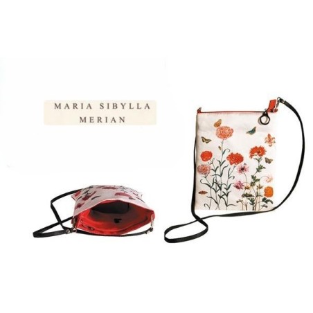 Sac bandoulière Maria Sibylla Merian – "Fleur et papillons"