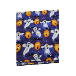 Coupon de tissu halloween avec fantômes