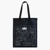 Sac à dos/ Cabas réversible LOQI "Couronne et Crâne" - Jean-Michel Basquiat