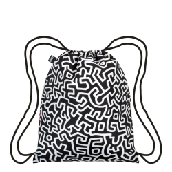 Sac à dos/cabas réversible LOQI  " Andy Mouse et Untitled" KEITH HARING