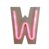 W- LETTRE NÉON