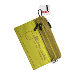 Triple pocket Anis/kaki - Coaban