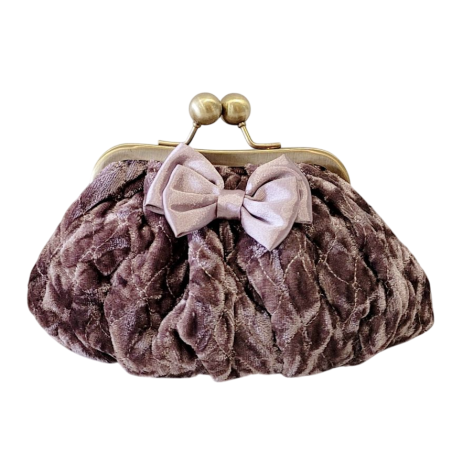 Trousse velours rose  Molly Marais