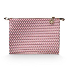 Pochette plate -Flower festival- bleu/scallop Pip Studio