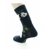 Chaussettes Panda marine Dagobert à l’envers