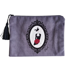 Petite Pochette Grise "La...