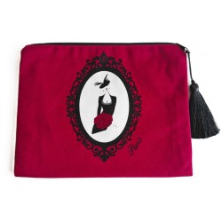 Petite Pochette Rouge "La...