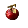 Porte-lumignon Pomme en métal- D.L.& Co