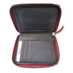 Porte-cartes rouge mandala Pepe jeans