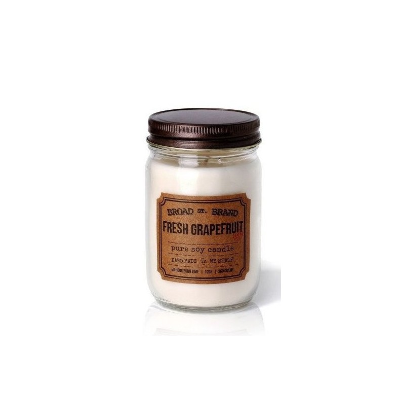 Bougie Broad St Brand – Fresh Grapefruit