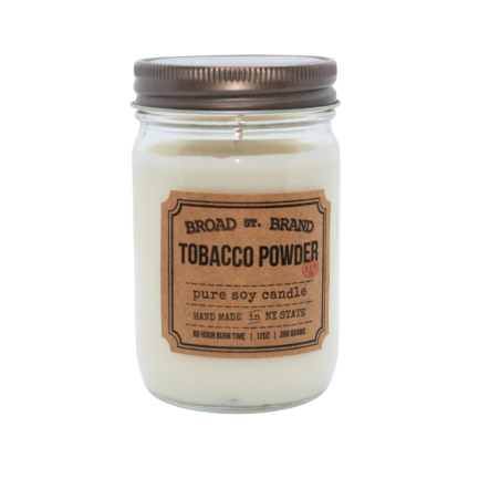 Bougie Broad St Brand – Tabacco Powder