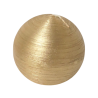 Bougie boule 6 cm soie Or - Point à la Ligne