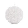 Bougie Boule parfumée “Roses Blanches”