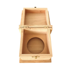 Boîte cadeau en bois pour bougie – Les Lumieres du Temps