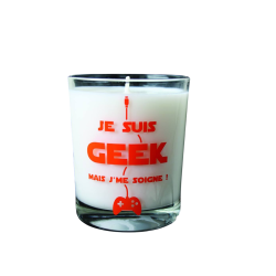 Bougie message « je suis...