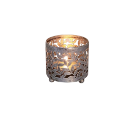 Porte votive en métal avec votive – Village Candle