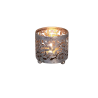 Porte votive en métal avec votive – Village Candle
